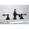 Kingston Brass KC7060AL Vintage 8" Widespread Bathroom Faucet, Matte Black KC7060AL - alternate 5